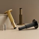 AXIO Solid Brass Doorstop