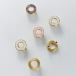 ALBA Poignée en laiton massif et acrylique