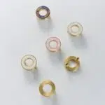 Tirador ALBA de latón macizo y acrílico