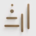 Boutons en laiton massif COMMET