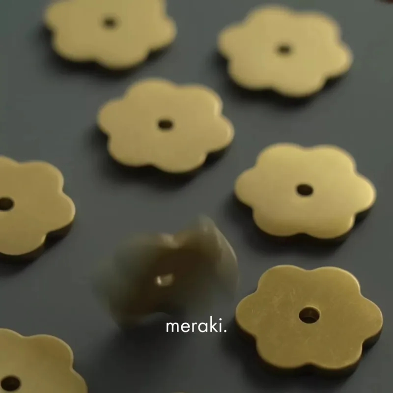 FLORE Solid Brass Backplate 3 FLORE Solid Brass Backplate