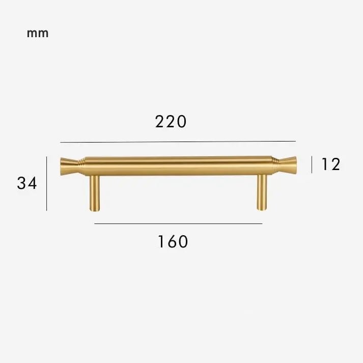 DUKE Solid Brass Handle