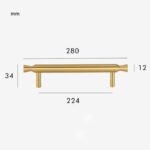 DUKE Solid Brass Handle