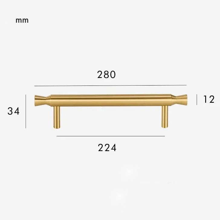 DUKE Solid Brass Handle