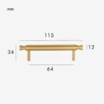 DUKE Solid Brass Handle