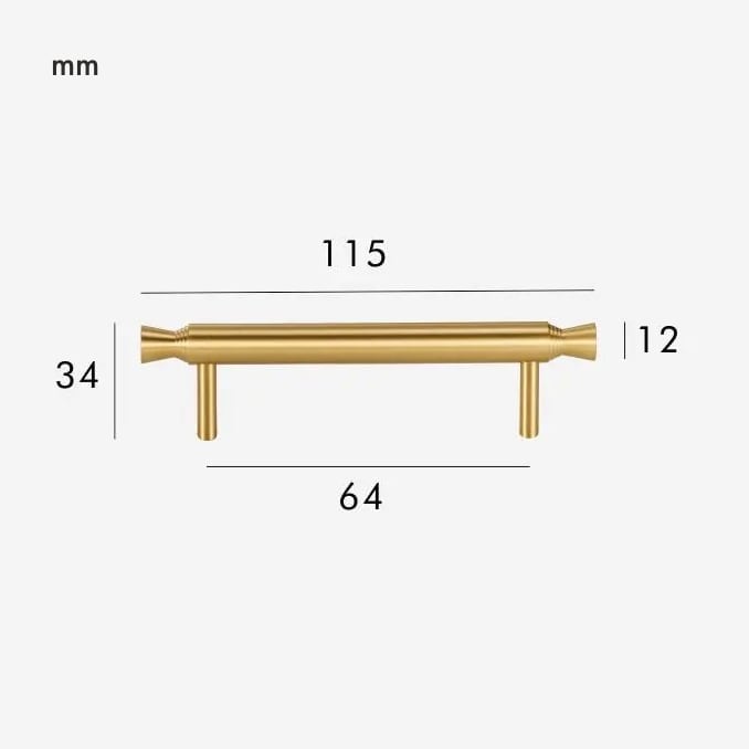 DUKE Solid Brass Handle