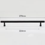 KAARI Tirador de latón macizo