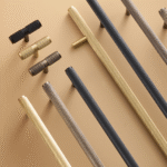 MAURITZ Barra en T de latón macizo