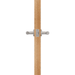 TOLLO Türgriff- und Schloss-Set aus Messing