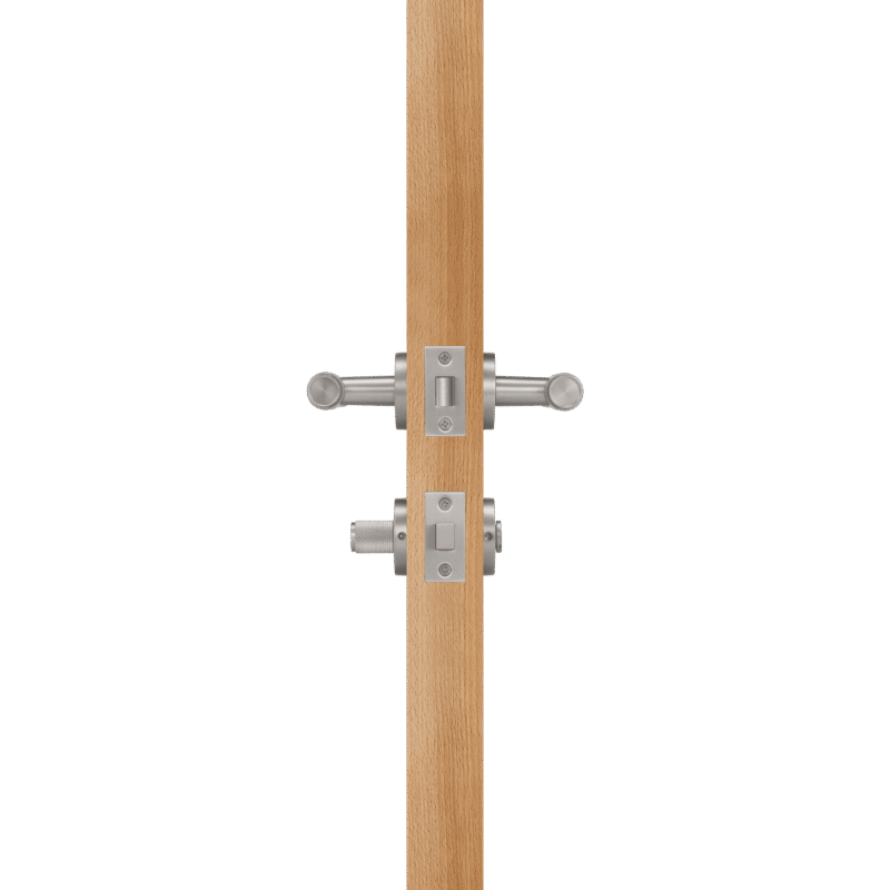 TOLLO Messing-Türgriff & Schloss-Set 30 TOLLO Türgriff- und Schloss-Set aus Messing