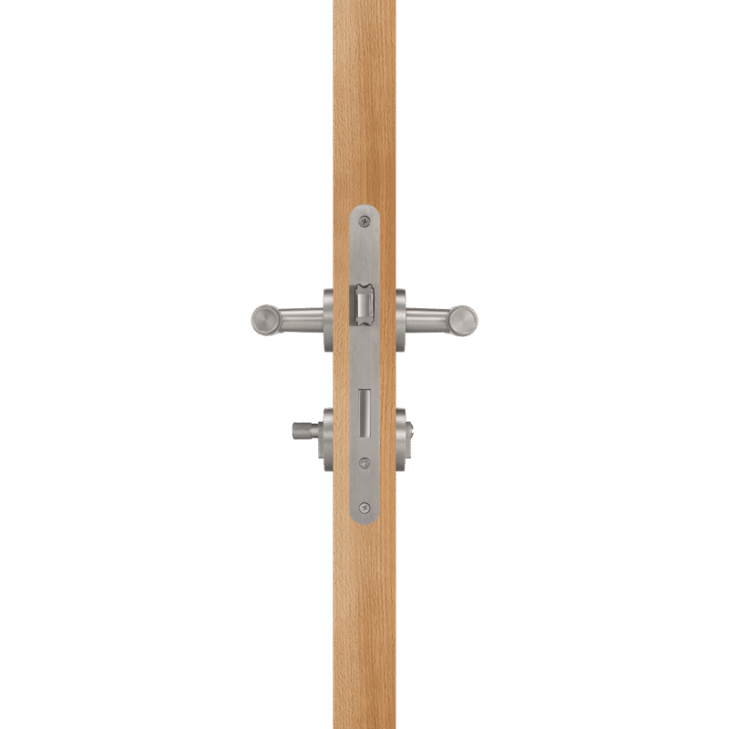 TOLLO Messing-Türgriff und Schloss-Set 31 TOLLO Türgriff- und Schloss-Set aus Messing