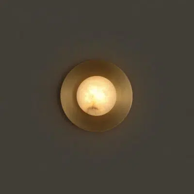 HALO Marble Wall Light