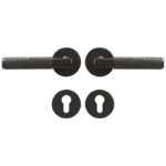 HICE Solid Brass Lever Door Handles & Lock Set