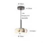 Colgante de guijarros MARMO