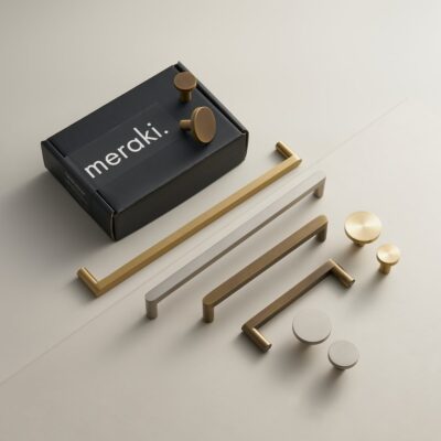 NEVA Solid Brass Bar Handle