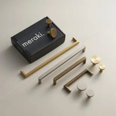 NEVA Solid Brass Bar Handle