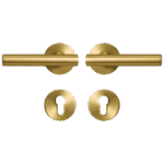 Maniglie per porte e set di serrature NOVUS in ottone massiccio