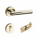 Maniglie per porte e set di serrature NOVUS in ottone massiccio