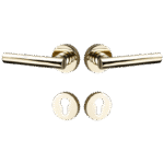 Maniglie per porte e set di serrature NOVUS in ottone massiccio