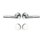 Maniglie per porte e set di serrature NOVUS in ottone massiccio