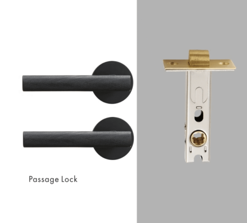 Maniglie per porte in ottone LUX 7 Maniglie per porte in ottone LUX