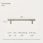 ADAMAS Solid Brass Handles