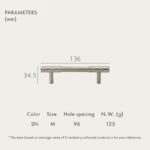 ADAMAS Griffe aus massivem Messing