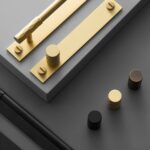 ADAMAS Solid Brass Handles with Plates