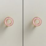 ALBA Poignée en laiton massif et acrylique