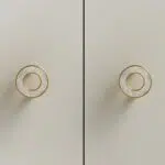 Tirador ALBA de latón macizo y acrílico