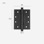 Cerniera in ottone massiccio ALVO