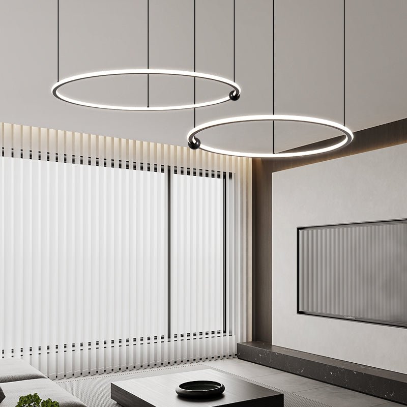 ANELLI Solid Brass Circular Chandelier