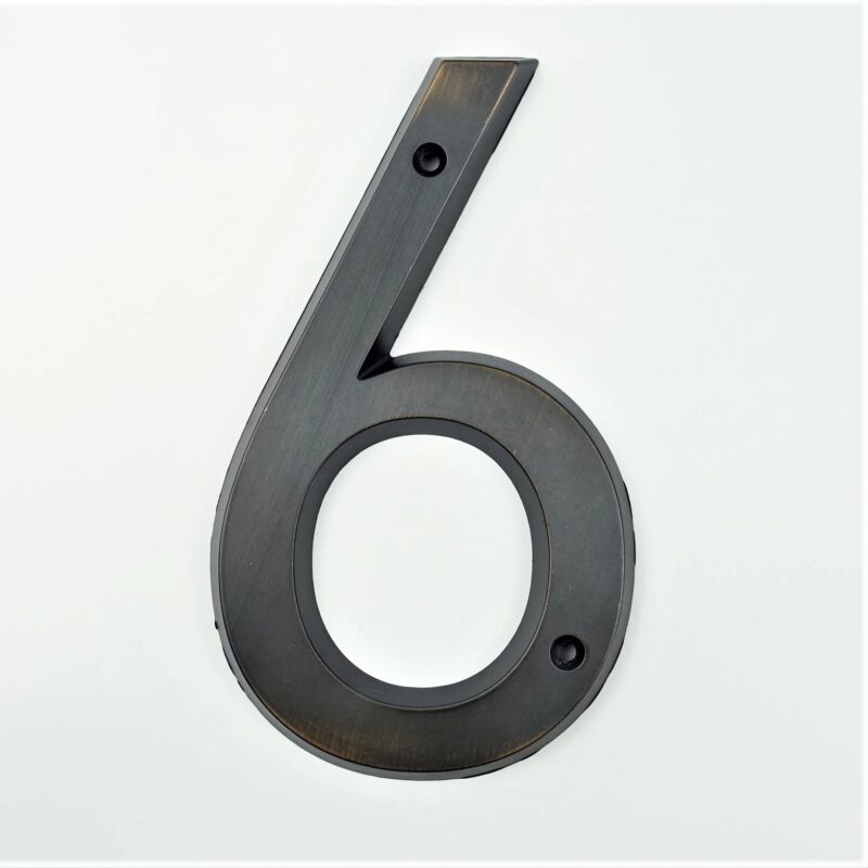 ANTIK Gealterte Bronze Hausnummern 14 ANTIK Aged Bronze Hausnummern