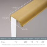 ARC-Lippenzieher aus massivem Messing