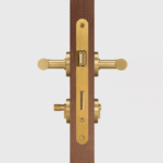 Maniglia a leva in ottone massiccio ARIS