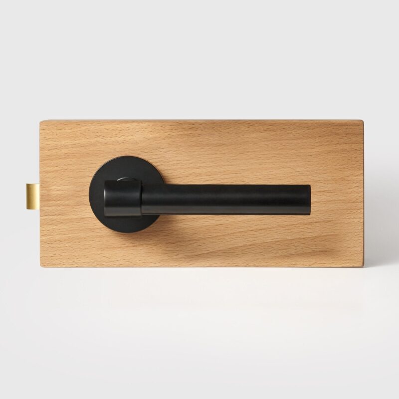 Maniglia per porta ARIS in ottone massiccio 10 Maniglia a leva in ottone massiccio ARIS