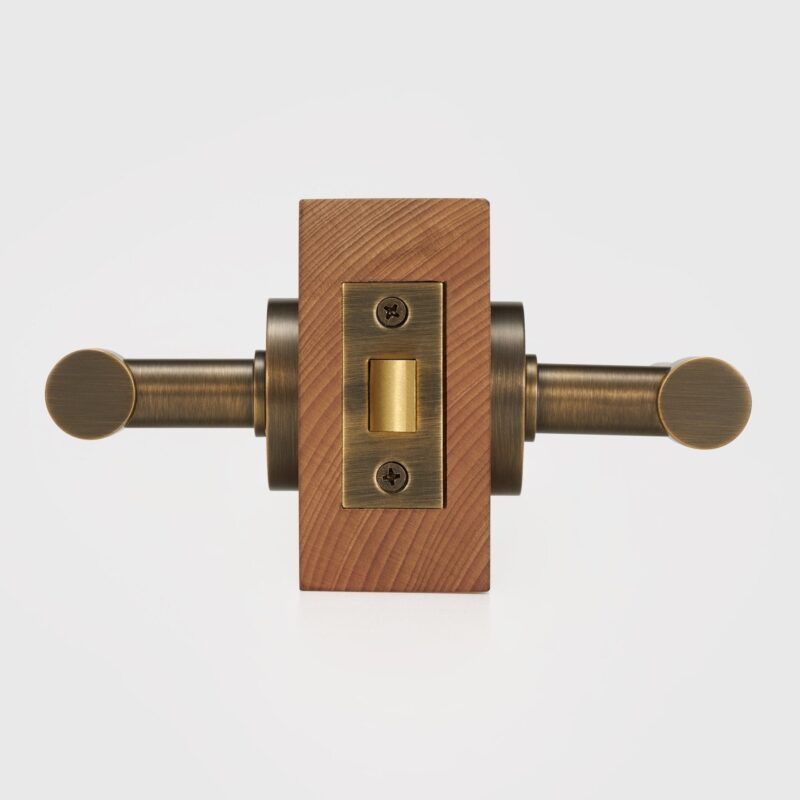 Maniglia per porta ARIS in ottone massiccio 21 Maniglia a leva in ottone massiccio ARIS