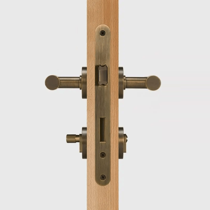 Maniglia per porta in ottone massiccio ARIS 41 Maniglia a leva in ottone massiccio ARIS