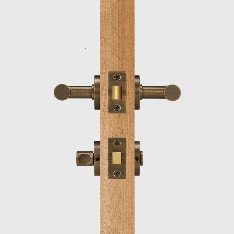 Maniglia per porta in ottone massiccio ARIS 49 Maniglia a leva in ottone massiccio ARIS