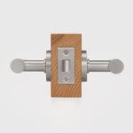 Maniglia a leva in ottone massiccio ARIS