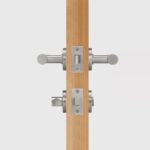 Maniglia a leva in ottone massiccio ARIS