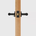 Maniglia a leva in ottone massiccio ARIS