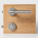 Maniglia a leva in ottone massiccio ARIS