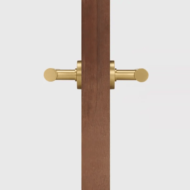 Maniglia per porta in ottone massiccio ARIS 28 Maniglia a leva in ottone massiccio ARIS