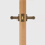 Maniglia a leva in ottone massiccio ARIS