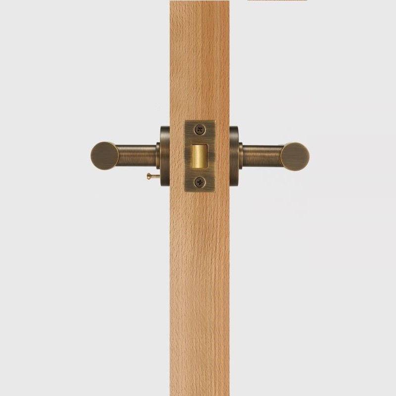 Maniglia per porta ARIS in ottone massiccio 37 Maniglia a leva in ottone massiccio ARIS