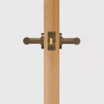 Maniglia a leva in ottone massiccio ARIS