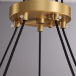 ASTRA Solid Brass Chandelier