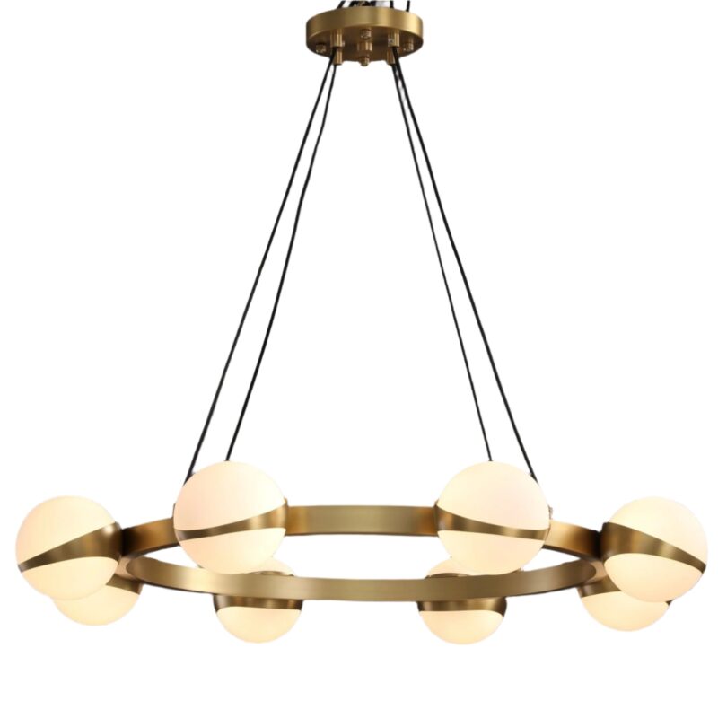 ASTRA Solid Brass Chandelier