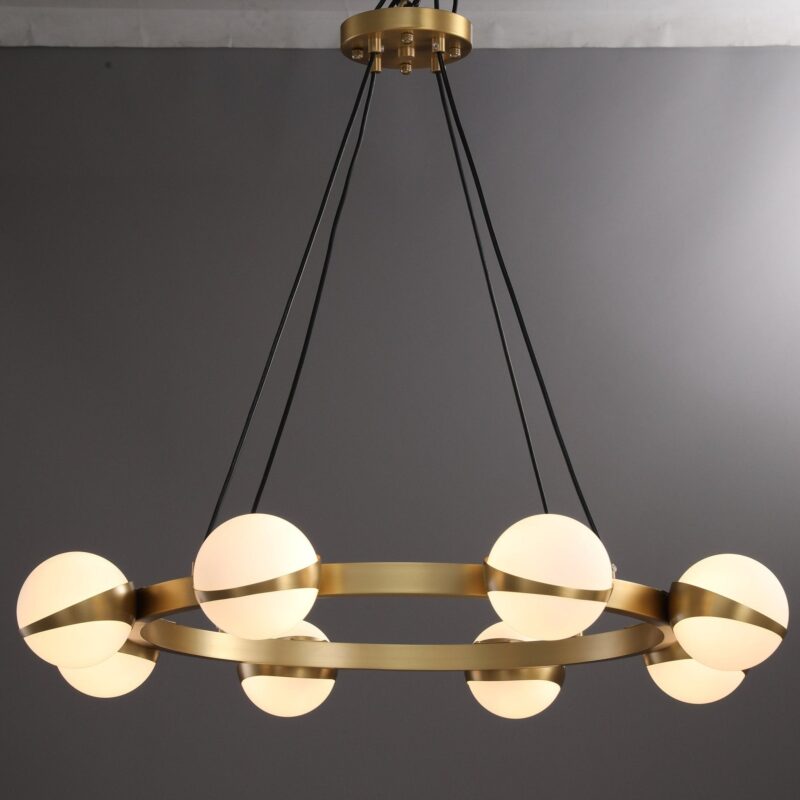 ASTRA Solid Brass Chandelier